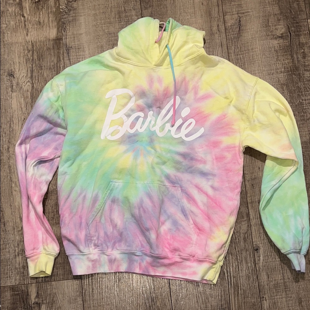 Barbie Pastel Tie-Dye Sweatshirt